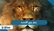 رمز برج الاسد رمز برج الاسد