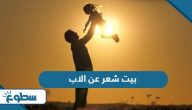 بيت شعر عن الاب السند بيت شعر عن الاب السند