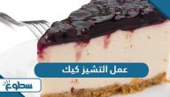 طريقة عمل التشيز كيك طريقة عمل التشيز كيك
