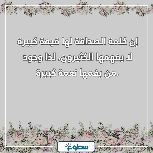 عبارات عن الصداقة قصيرة