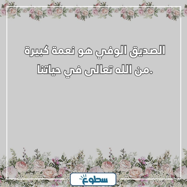 عبارات عن الصداقة قصيرة