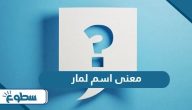 معنى اسم لمار