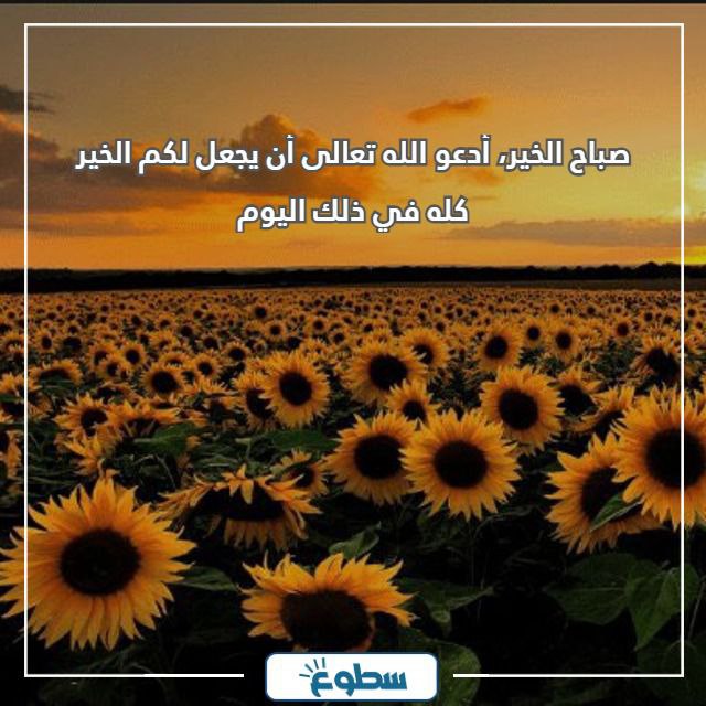 عبارات صباح الخير مع دعاء للاحباب