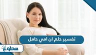 تفسير حلم ان امي حامل