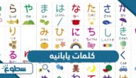 كلمات يابانيه مع معناها