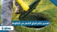 تفسير حلم اخراج الشعر من البالوعة في المنام لابن سيرين تفسير حلم اخراج الشعر من البالوعة في المنام لابن سيرين