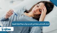 أسباب الإحساس بحرارة في الجسم مع أن درجة الحرارة طبيعية أسباب الإحساس بحرارة في الجسم مع أن درجة الحرارة طبيعية