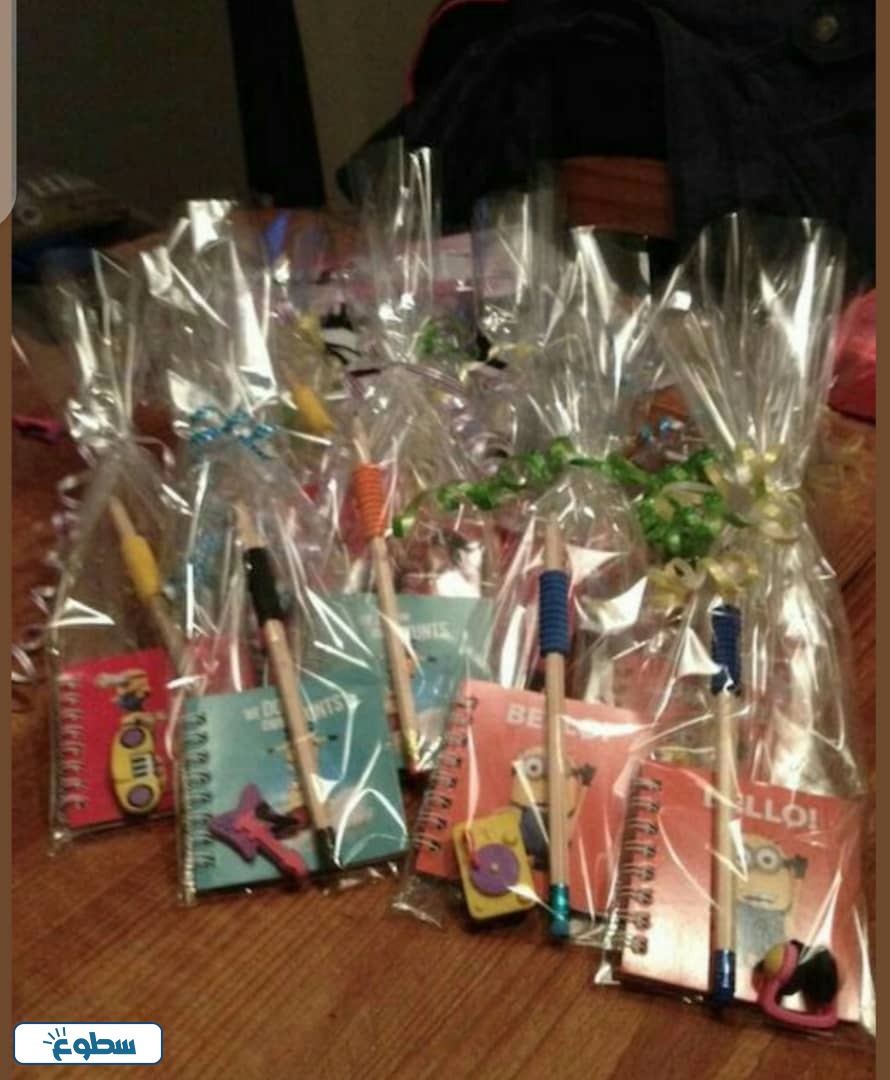 أفكار توزيعات مدرسية