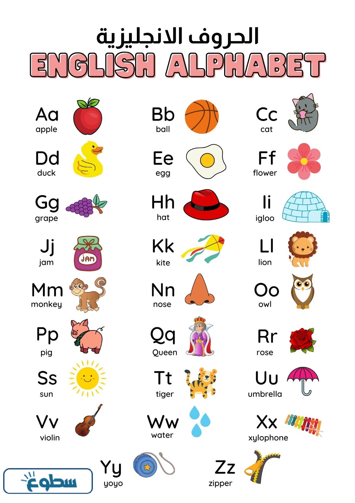 صور حروف انجليزي